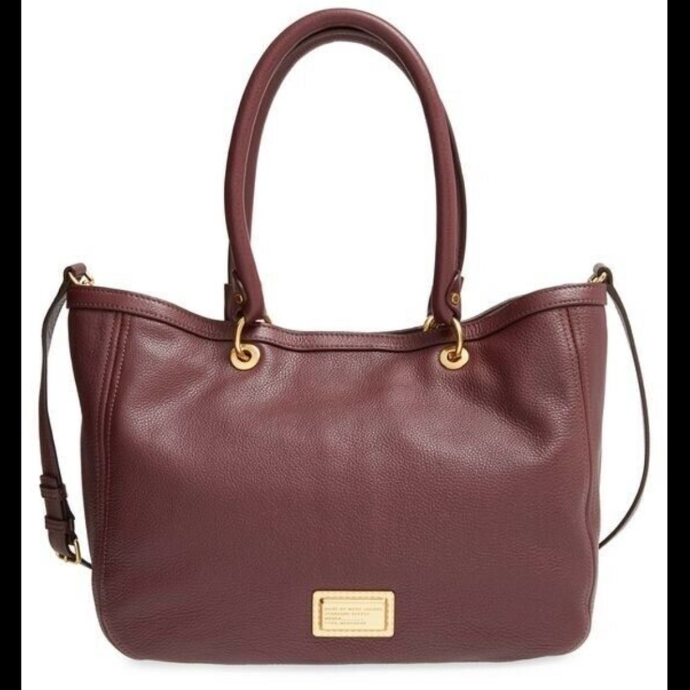 $498 MARC BY‎ MARC JACOBS 'Large Take Your Marc' Leather Tote Bag